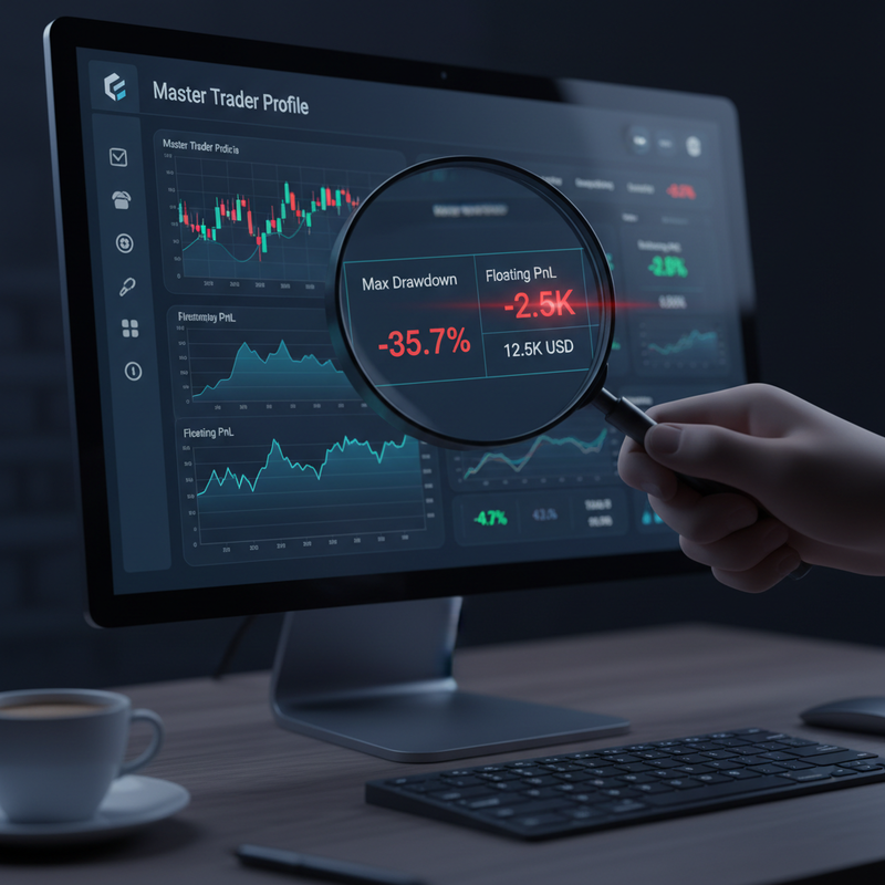 Cách chọn Master Copy Trade uy tín: Đừng để lợi nhuận ảo đánh lừa