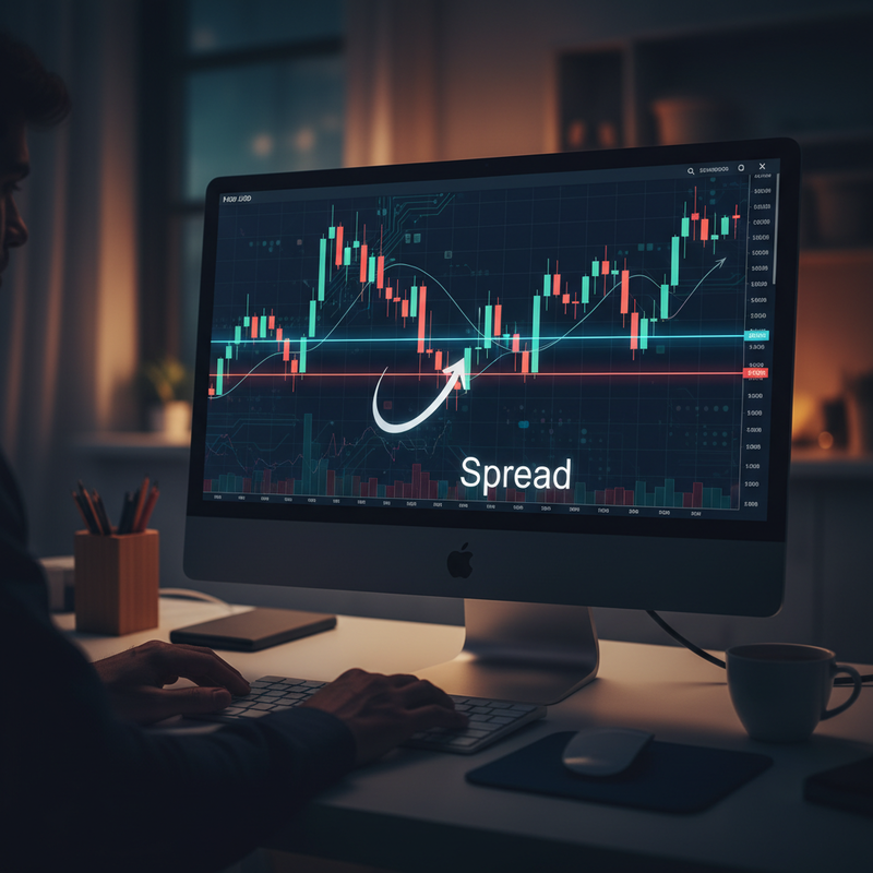 Hiểu Rõ Cấu Trúc Vi Mô: Đường Bid/Ask Và Spread Trên Biểu Đồ